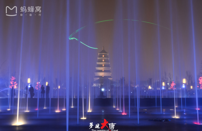大雁塔音樂噴泉11